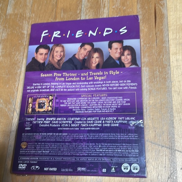 New in package friends season 5 dvd box set - Picture 2 of 3